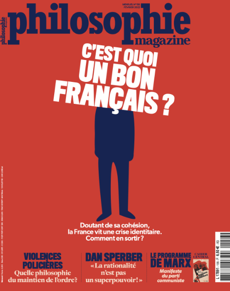 Couverture du numéro 156 de “Philosophie magazine”. © William L.