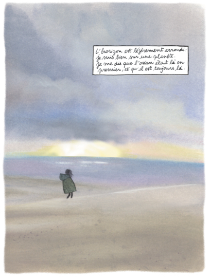 “La Légèreté” © Catherine Meurisse, Dargaud