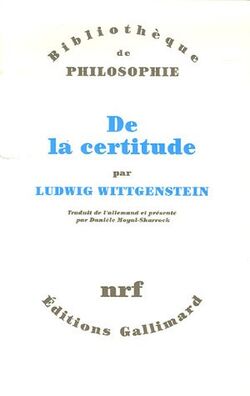 De la certitude