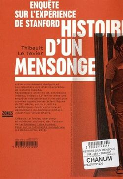 Histoire d'un mensonge