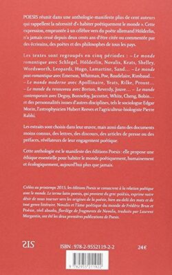 Habiter poétiquement le monde