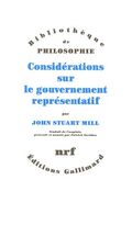 Considération sur le gouvernement représentatif