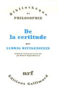 De la certitude