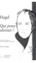 Qui pense abstrait?