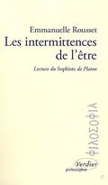 Les intermittences de l'être : Lecture du Sophiste de Platon