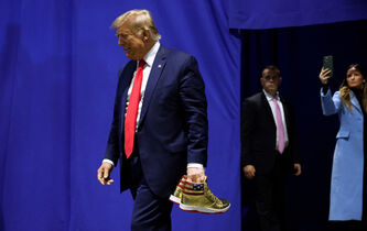 Trump en grandes pompes