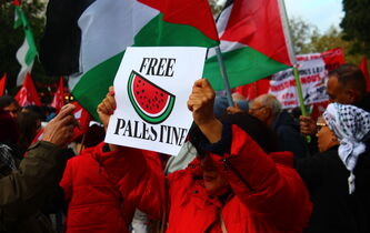 Reportage au cœur de la “marche contre la guerre” entre Israël et le Hamas, à Paris