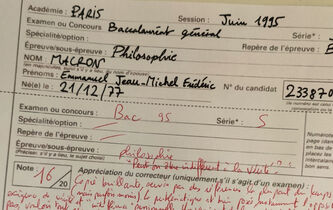 Copie de bac de Macron : les dessous d’un scoop