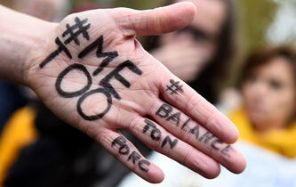 Rassemblement contre les violences sexistes et sexuelles, le 29 octobre 2017, place de la République à Paris