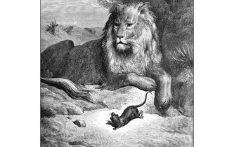 “Le Lion et le Rat” : une fable cosmique