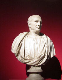 Buste en marbre de Cicéron, Ier siècle avant J.-C., musée du Capitole