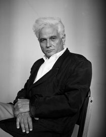 Jacques Derrida en 1999