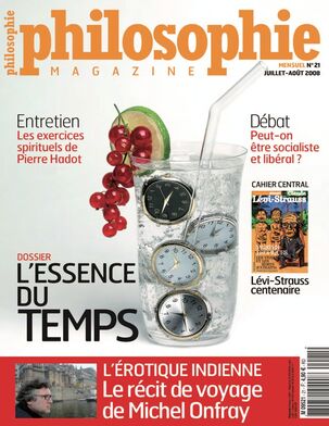 Philosophie magazine n°21 - juillet 2008